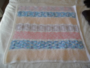 Hand knitted baby blankets