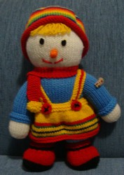 Soft Toy Handmade Doll Twin Suzie Scarecrow Family Christmas Gift New
