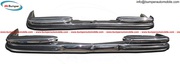 Mercedes W108 bumpers (1965-1973) stainless steel